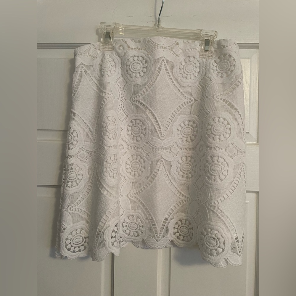 NWT Abercrombie & Fitch size 10 white skirt